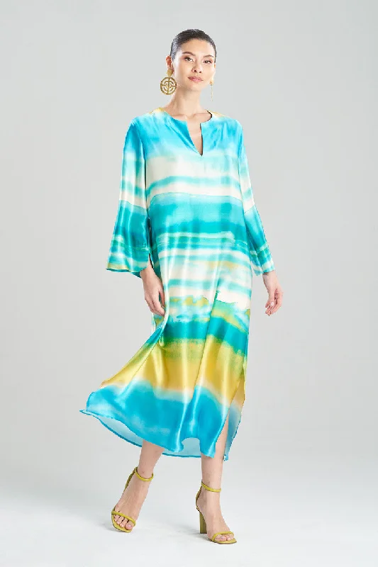 Eco-Friendly Organic Lingerie for Women Minako Silk Caftan