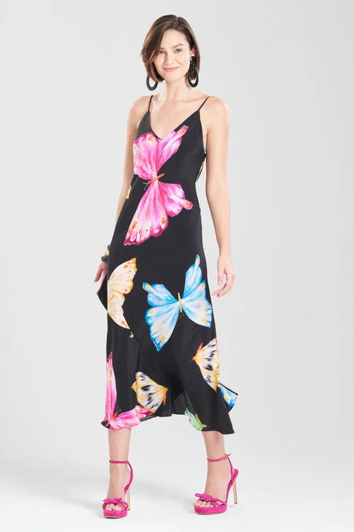 Designer Lingerie Sets for Women Kyoko Butterfly Beaded Silk Gown