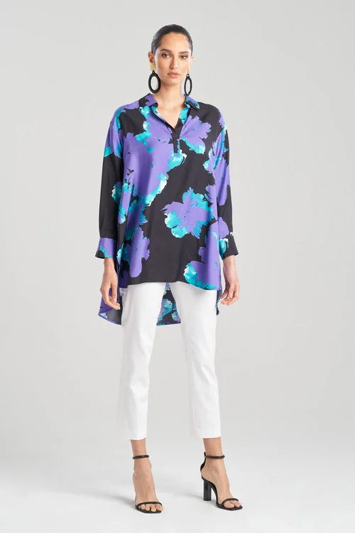 Eco-Friendly Organic Lingerie for Women Taichou Cotton Silk Oversized Half Placket Shirt Eco-Friendly Organic Lingerie for Women Taichou Cotton Silk Oversized Half Placket Shirt