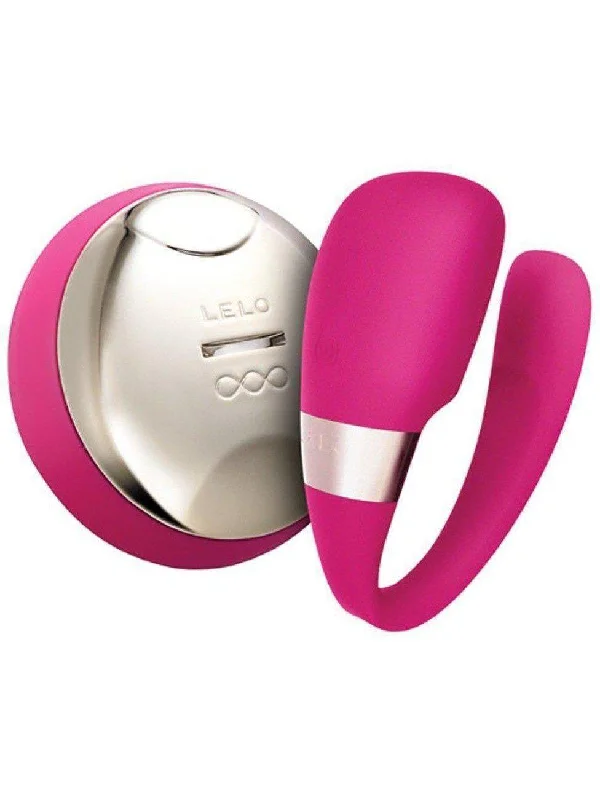 Women's Bridal Lingerie Collection EL-LELO LL9346 LELO Tiani 3 remote-controlled couples’ massager in Cerise Women's Bridal Lingerie Collection EL-LELO LL9346 LELO Tiani 3 remote-controlled couples’ massager in Cerise