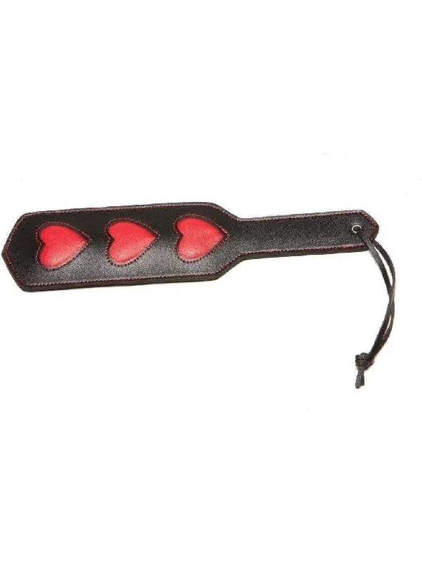 Women's Corset Style Lingerie 2049 X-play red heart impression paddle