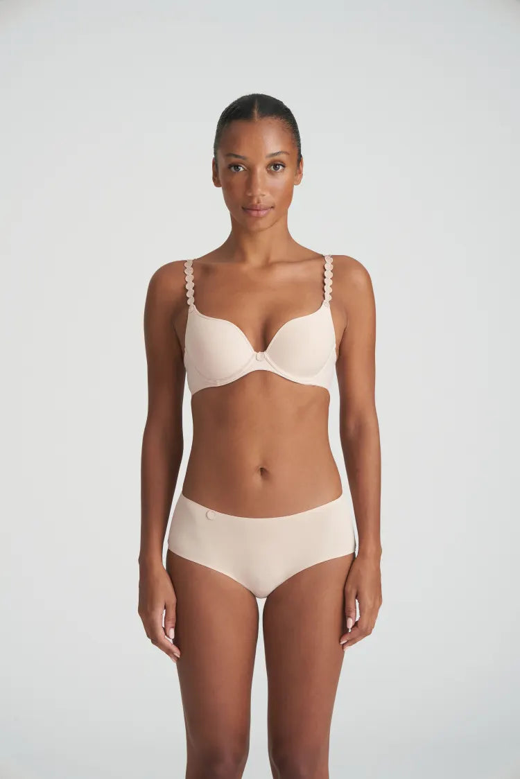 Luxury Lingerie for Special Occasions Tom Heart Shape Bra | Caffe Latte