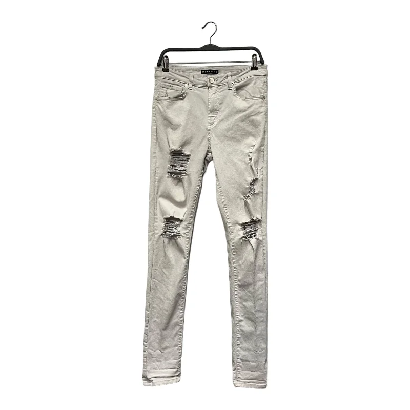 Monfrere/Skinny Pants/32/Cotton/WHT/