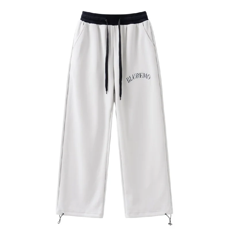 Patterned Animal Print Women's Sweatpants in Brown for a Bold and Trendy StatementAthletic Letter Embroidery Sweatpants