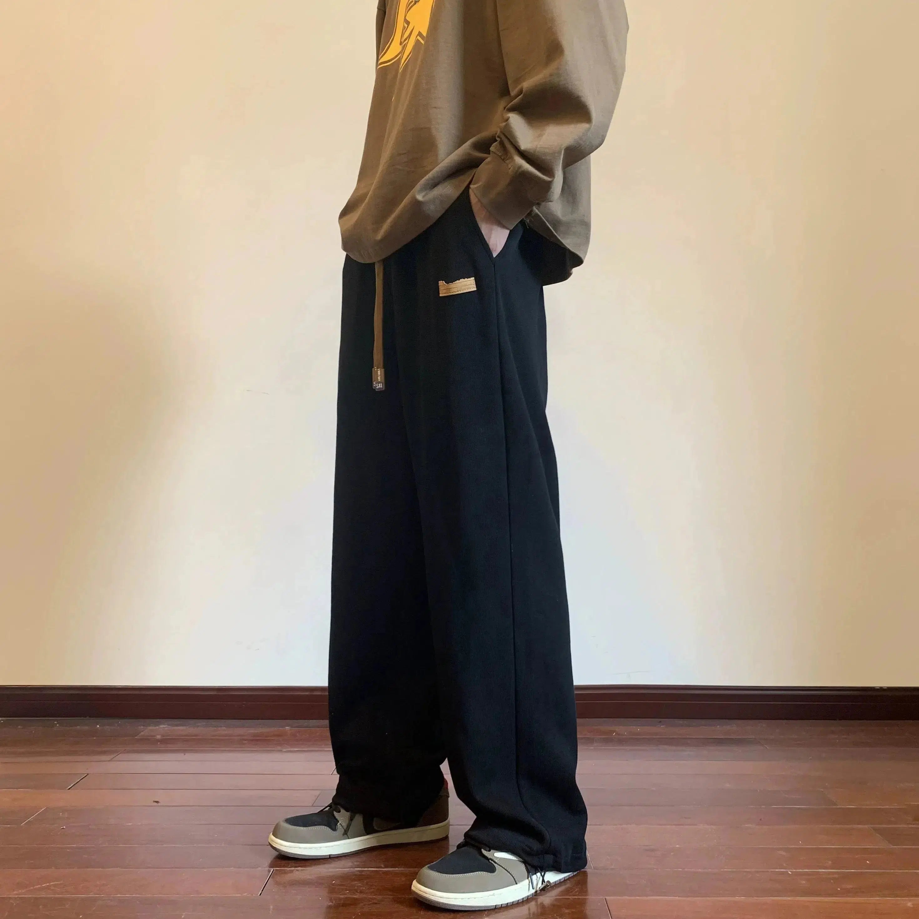 Tie - Dye Women's Sweatpants in Multicolor for a Retro and Fun Summer VibeCasual Wide Leg Drape Sweatpants
