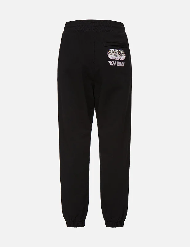 Slim - Fit Women's Compression Sweatpants in Navy for Intense Workouts and SupportKokeshi Daruma Embroidered Sweatpants Slim - Fit Women's Compression Sweatpants in Navy for Intense Workouts and SupportKokeshi Daruma Embroidered Sweatpants
