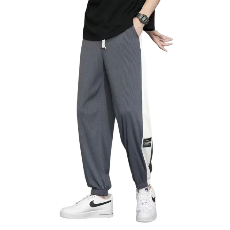 Thermal - Lined Women's Sweatpants in Charcoal for Extreme Cold Weather ProtectionPaneled Drawstring Casual  Sweatpants