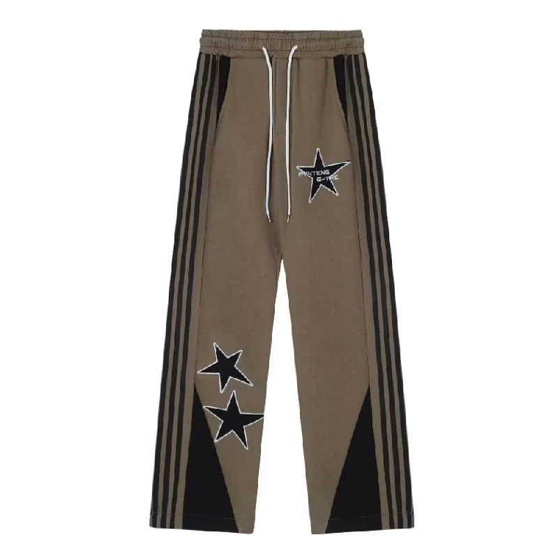Printed Graphic Women's Sweatpants in Purple with Inspirational Quotes for a Motivating LookRetro Star Side Stripe Sweatpants Printed Graphic Women's Sweatpants in Purple with Inspirational Quotes for a Motivating LookRetro Star Side Stripe Sweatpants