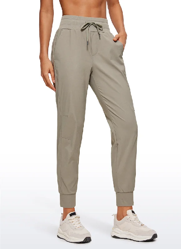 Plus Size Women's Side - Stripe Sweatpants in Navy and White for a Nautical - Inspired StyleRipstop Jogger with Pockets 28'' Plus Size Women's Side - Stripe Sweatpants in Navy and White for a Nautical - Inspired StyleRipstop Jogger with Pockets 28''