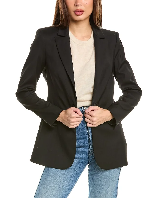 Women's Longline Linen Blazers in Pastel Colors for Summer Eventsalice + olivia Breann Fitted Wool-Blend Blazer Women's Longline Linen Blazers in Pastel Colors for Summer Eventsalice + olivia Breann Fitted Wool-Blend Blazer