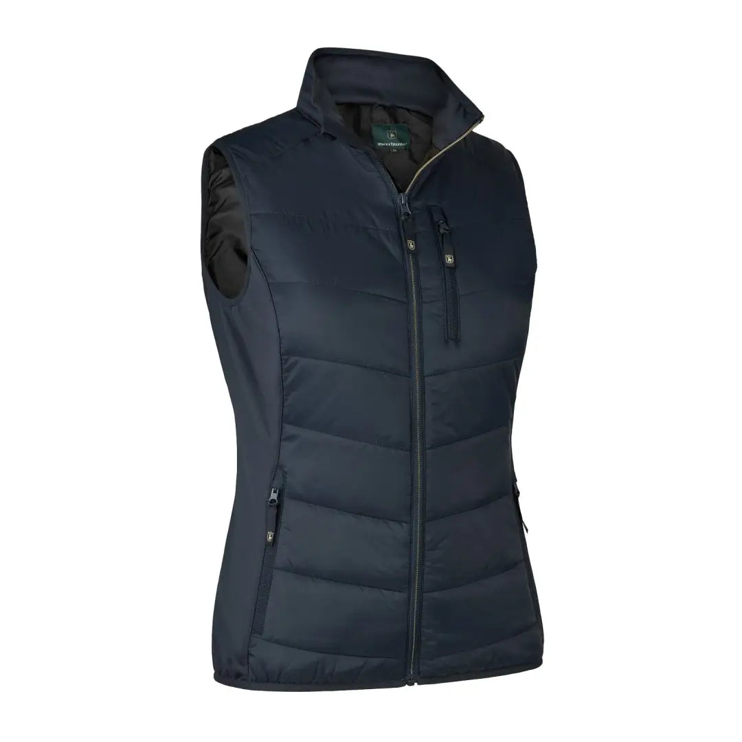 Quilted down women's coats with removable hoods for outdoor activitiesDeerhunter Lady Heat Padded Waistcoat Quilted down women's coats with removable hoods for outdoor activitiesDeerhunter Lady Heat Padded Waistcoat