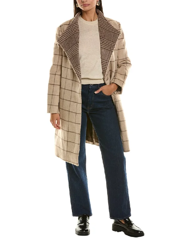 Plus Size Women's Sequin - Embellished Blazers in Silver for a Glamorous PartyFrench Connection Fran Belted Wool-Blend Coat Plus Size Women's Sequin - Embellished Blazers in Silver for a Glamorous PartyFrench Connection Fran Belted Wool-Blend Coat