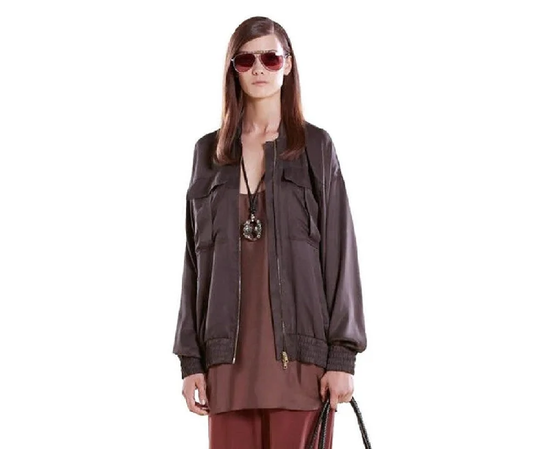 Women's long - sleeve wool coats in a houndstooth pattern for a classic charmGucci Women's Silk Twill Blouse Jackets Women's long - sleeve wool coats in a houndstooth pattern for a classic charmGucci Women's Silk Twill Blouse Jackets