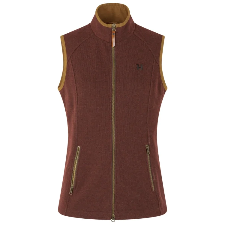 Belted women's cashmere coats in soft pastels for a luxurious feelHarkila Ladies Sandhem Pro Waistcoat - Dark Copper Belted women's cashmere coats in soft pastels for a luxurious feelHarkila Ladies Sandhem Pro Waistcoat - Dark Copper