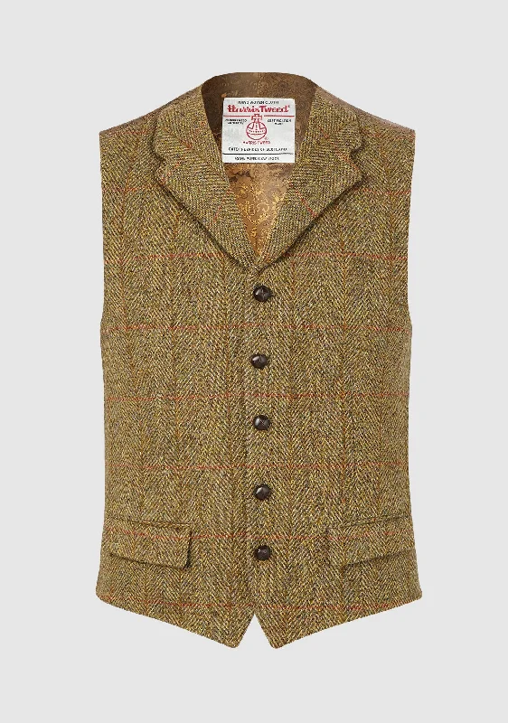Women's longline double - breasted camel coats for a sophisticated lookAngus Waistcoat - Mustard Women's longline double - breasted camel coats for a sophisticated lookAngus Waistcoat - Mustard