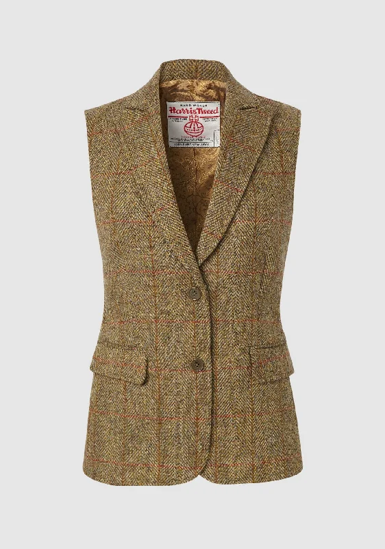 Women's cropped leather coats with silver studs for an edgy lookPippa Waistcoat - Mustard Women's cropped leather coats with silver studs for an edgy lookPippa Waistcoat - Mustard