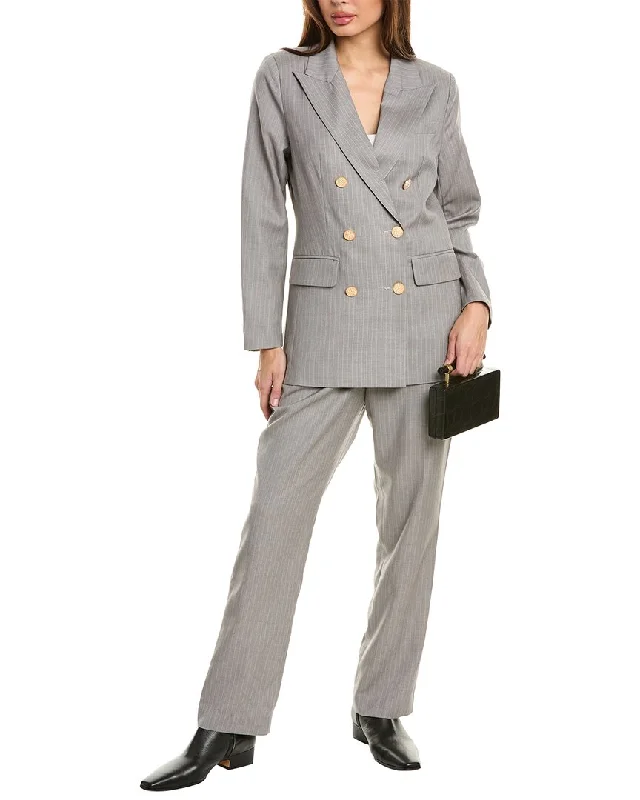 Single - Breasted Women's Corduroy Blazers in Mustard Yellow for an Autumn VibePascale La Mode 2pc Blazer & Pant Set Single - Breasted Women's Corduroy Blazers in Mustard Yellow for an Autumn VibePascale La Mode 2pc Blazer & Pant Set