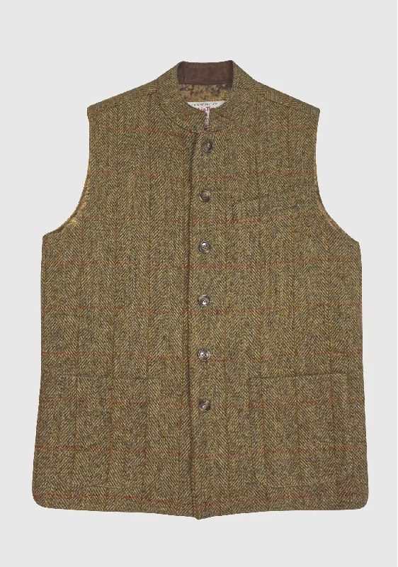 Women's cropped leather coats with silver studs for an edgy lookWilliam Nehru Waistcoat - Mustard Women's cropped leather coats with silver studs for an edgy lookWilliam Nehru Waistcoat - Mustard