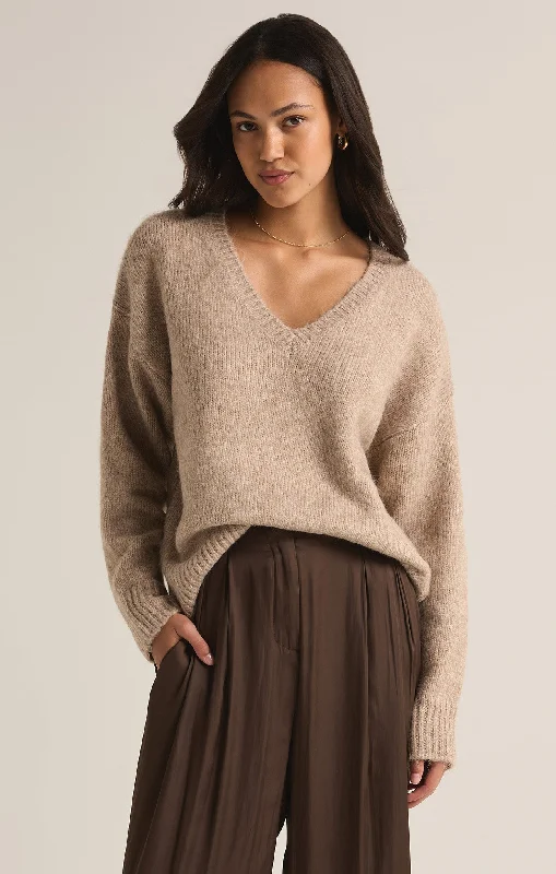 Women's Cropped Knit Tops with Ruffled Sleeves for a Feminine LookAll I want V-Neck Sweater Women's Cropped Knit Tops with Ruffled Sleeves for a Feminine LookAll I want V-Neck Sweater