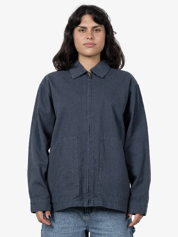 Women's waterproof rain jackets in bright yellow for high - visibility outdoor activitiesHYC Workshop Jacket - Yakka Petrol Women's waterproof rain jackets in bright yellow for high - visibility outdoor activitiesHYC Workshop Jacket - Yakka Petrol