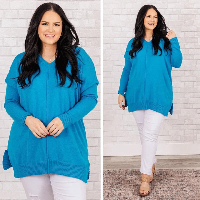 Plaid Women's Knit Button - Up Tops in a Preppy LookI'm Better Now Sweater, Urban Blue Plaid Women's Knit Button - Up Tops in a Preppy LookI'm Better Now Sweater, Urban Blue
