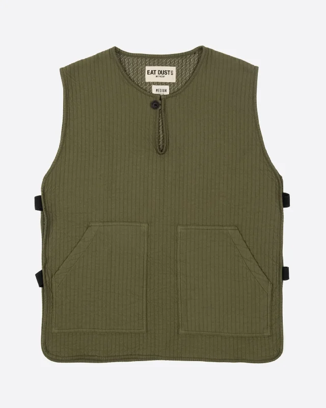 Women's long - length wool blend jackets for a warm and stylish winter lookArmor Vest Armor Cotton Dark Olive Women's long - length wool blend jackets for a warm and stylish winter lookArmor Vest Armor Cotton Dark Olive