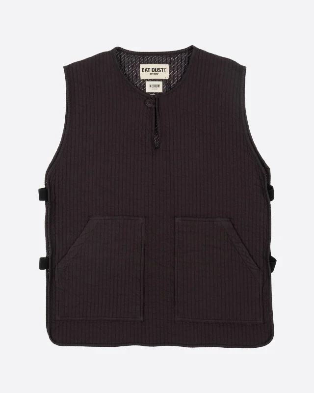 Women's long - line cardigan jackets in a soft knit for a cozy and elegant lookArmor Vest Armor Cotton Asphalt Women's long - line cardigan jackets in a soft knit for a cozy and elegant lookArmor Vest Armor Cotton Asphalt