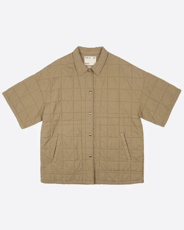 Women's trench coats with a removable belt for customizable stylingKyoto Overshirt Cotton Quilt Elmwood Women's trench coats with a removable belt for customizable stylingKyoto Overshirt Cotton Quilt Elmwood