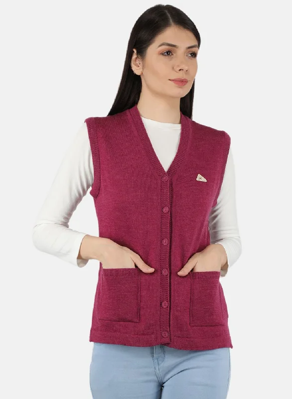 cashmere blend women cardigan for a luxurious feelWomen Pink Solid Cardigan