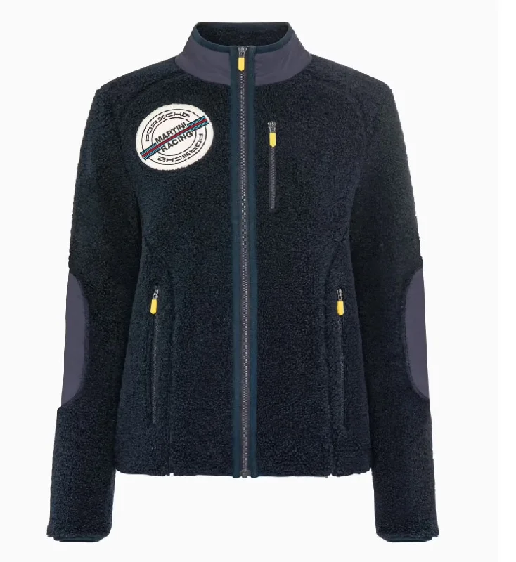 Women's long - line cardigan jackets in a soft knit for a cozy and elegant lookPorsche Unisex Fleece Jacket - Martini Racing Women's long - line cardigan jackets in a soft knit for a cozy and elegant lookPorsche Unisex Fleece Jacket - Martini Racing