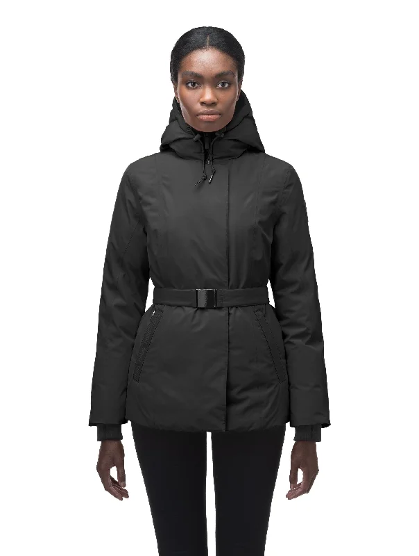 Women's military - style jackets with epaulets for a tough and fashionable appearanceShaw Women's Hip Length Jacket Women's military - style jackets with epaulets for a tough and fashionable appearanceShaw Women's Hip Length Jacket