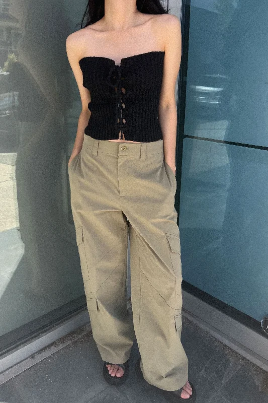 Women's Knit Boat - Neck Tops with a Loose Fit for ComfortSWEATER TUBE TOP