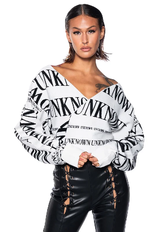 Plus Size Women's Knit Tunic Tops with Side Slits for a Flowy SilhouetteUNKNOWN LONG SLEEVE WRAP SWEATER Plus Size Women's Knit Tunic Tops with Side Slits for a Flowy SilhouetteUNKNOWN LONG SLEEVE WRAP SWEATER