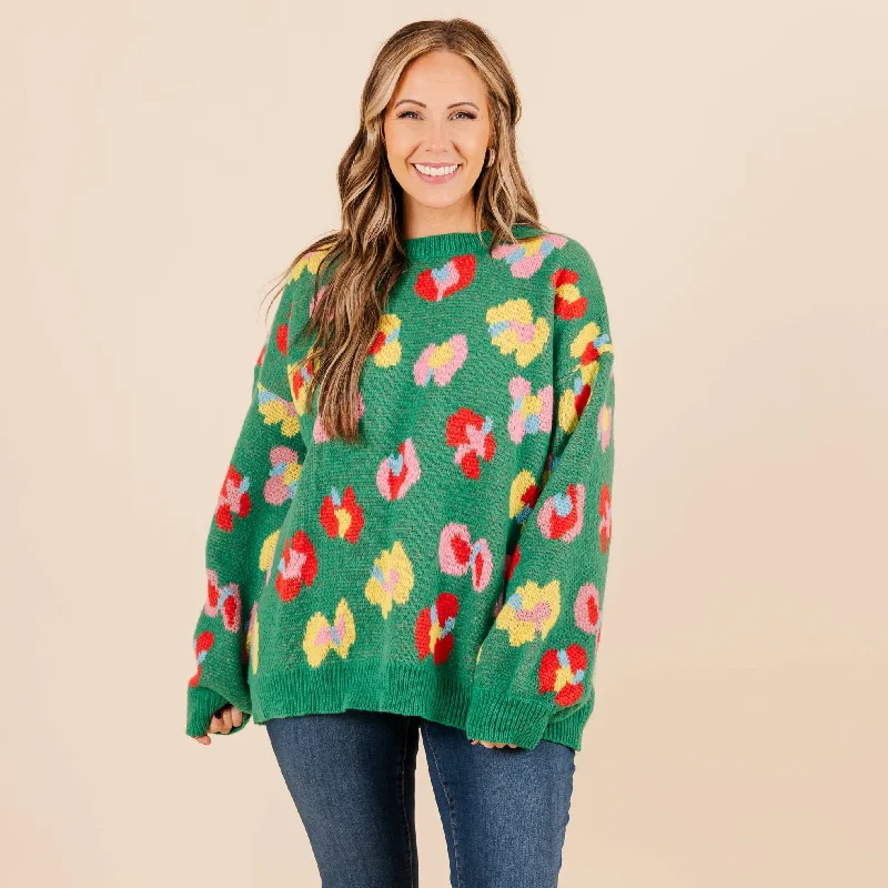 Mock - Neck Women's Knit Blouses in a Modern StyleWell Timed Pause Sweater, Pine Green Mock - Neck Women's Knit Blouses in a Modern StyleWell Timed Pause Sweater, Pine Green