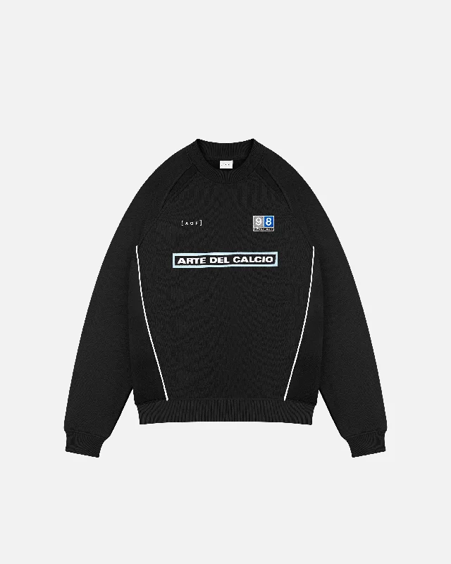 Women's quarter - zip sweatshirt made of organic cotton for eco - conscious fashionArt Del Calcio Panelled Sweat Women's quarter - zip sweatshirt made of organic cotton for eco - conscious fashionArt Del Calcio Panelled Sweat