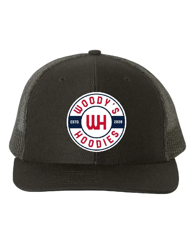 Women's zip - front sweatshirt with contrast stitching for a sporty aestheticWoody's Baseball Cap with Mesh Women's zip - front sweatshirt with contrast stitching for a sporty aestheticWoody's Baseball Cap with Mesh