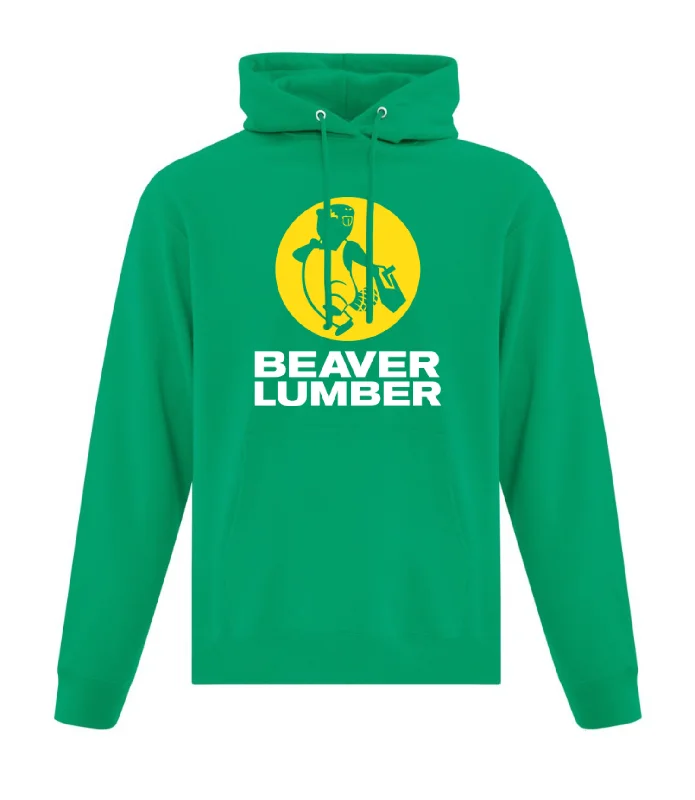 Women's crew - neck sweatshirt in a heather gray shade for a classic and versatile optionBeaver Lumber Hooded Sweatshirt Women's crew - neck sweatshirt in a heather gray shade for a classic and versatile optionBeaver Lumber Hooded Sweatshirt