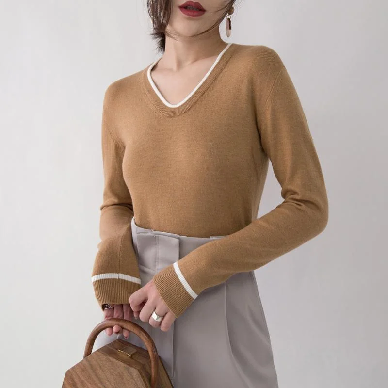 Graphic Print Women's Pullovers with Inspirational Quotesboutique brown knit sweaters oversized V neck pullover New slim side open fashion sweaters Graphic Print Women's Pullovers with Inspirational Quotesboutique brown knit sweaters oversized V neck pullover New slim side open fashion sweaters