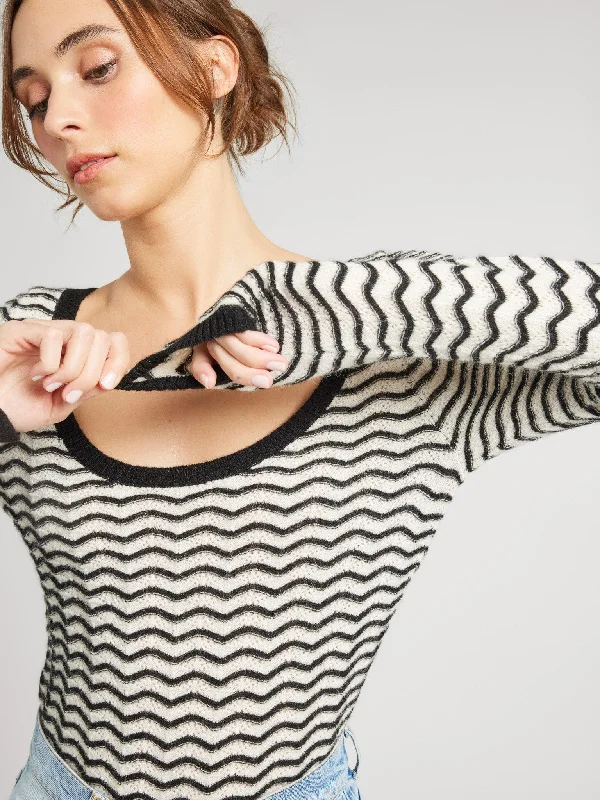Embroidered Women's Pullovers with Floral PatternsCatalina Pullover in Black & Ivory Embroidered Women's Pullovers with Floral PatternsCatalina Pullover in Black & Ivory