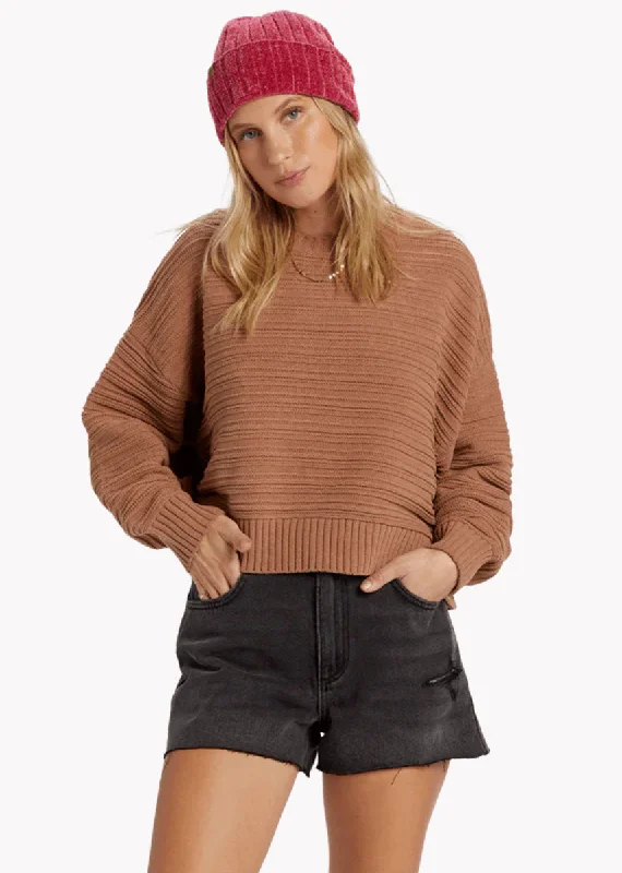 Petite Women's Pullovers with a Fitted Silhouette for a Flattering LookEvie Pullover Sweater - Shoreline Petite Women's Pullovers with a Fitted Silhouette for a Flattering LookEvie Pullover Sweater - Shoreline
