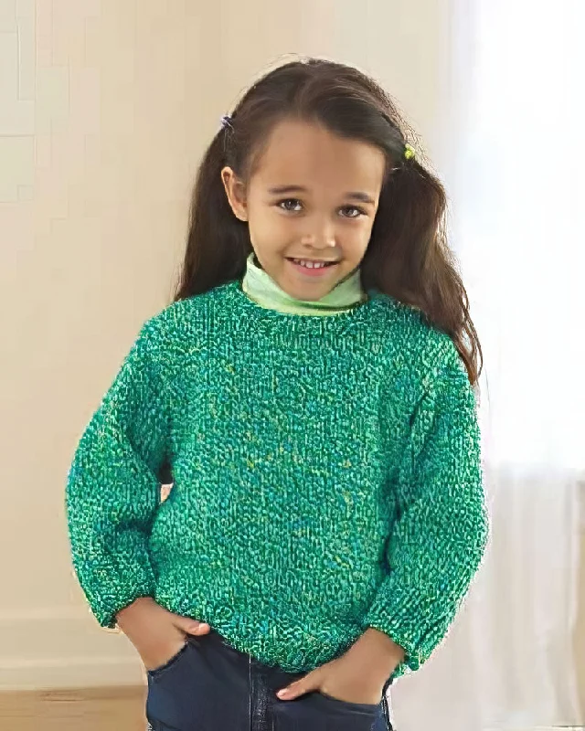 Lace - Trimmed Women's Pullovers in a Boho AestheticFree Child's Easy Pullover Knit Pattern Lace - Trimmed Women's Pullovers in a Boho AestheticFree Child's Easy Pullover Knit Pattern