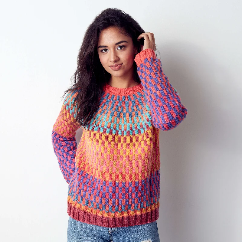 Thermal Women's Pullovers in Dark Colors for Cold WeatherFree On Repeat Knit Pullover Pattern Thermal Women's Pullovers in Dark Colors for Cold WeatherFree On Repeat Knit Pullover Pattern