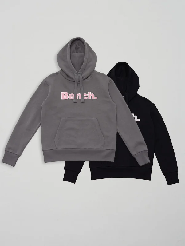 Women's pullover hoodie with a side slit for a modern and relaxed fitWomen's Indre Hoodie (2 Pack) Women's pullover hoodie with a side slit for a modern and relaxed fitWomen's Indre Hoodie (2 Pack)