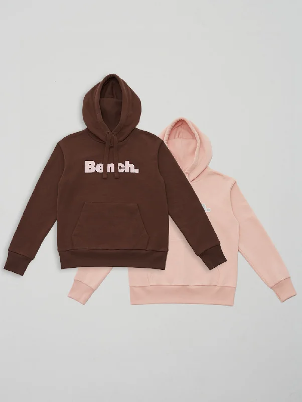 Women's color - block hoodie combining bold hues for a fashion - forward statementWomen's Indre Hoodie (2 Pack) Women's color - block hoodie combining bold hues for a fashion - forward statementWomen's Indre Hoodie (2 Pack)