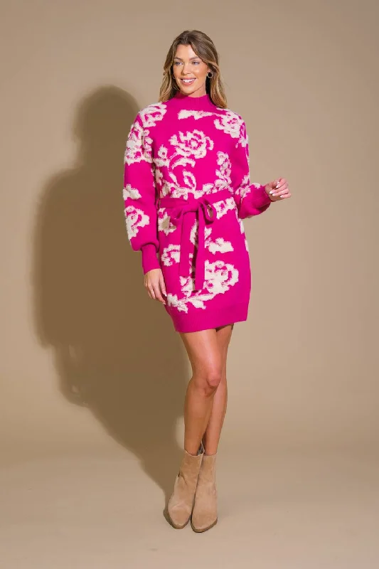 Ball Gown Women Dress with a Full Skirt for a Princess - like LookHEART ON DISPLAY SWEATER MINI DRESS Ball Gown Women Dress with a Full Skirt for a Princess - like LookHEART ON DISPLAY SWEATER MINI DRESS