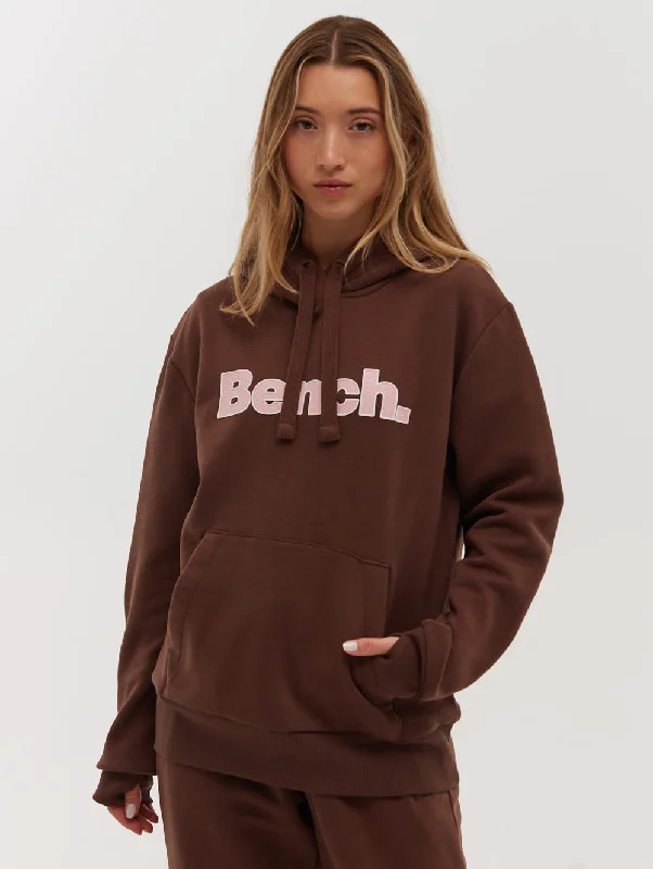 Women's quarter - zip sweatshirt made of organic cotton for eco - conscious fashionLias Outline Logo Hoodie Women's quarter - zip sweatshirt made of organic cotton for eco - conscious fashionLias Outline Logo Hoodie