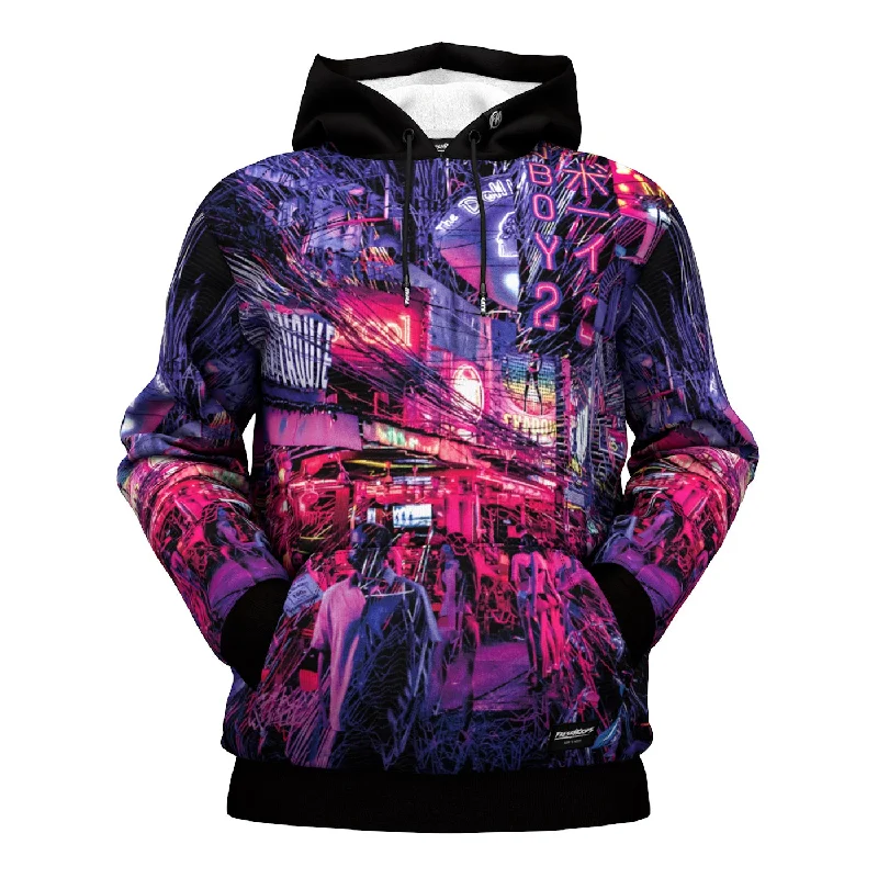 Women's cropped sweatshirt with a slogan graphic for a fun and expressive lookLight Runner Hoodie Women's cropped sweatshirt with a slogan graphic for a fun and expressive lookLight Runner Hoodie