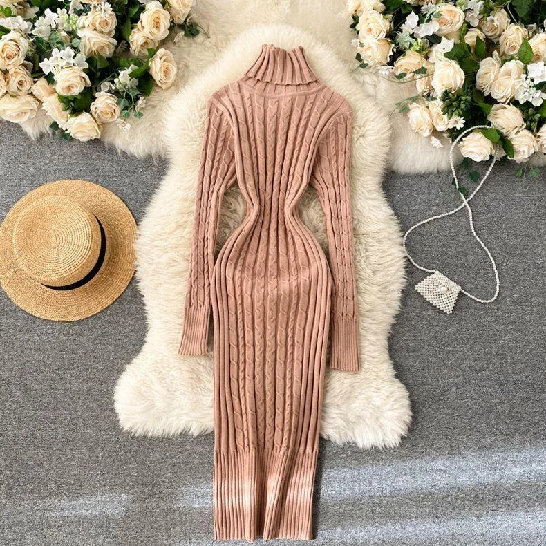Belted Women's Cotton Blend Sweater Dresses for a Casual LookMacy Woolen Bodycon Dress Belted Women's Cotton Blend Sweater Dresses for a Casual LookMacy Woolen Bodycon Dress