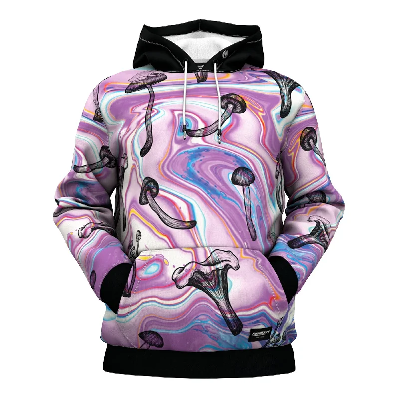 Women's oversized cropped hoodie with drawstrings for a trendy lookMagic Shrooms Hoodie Women's oversized cropped hoodie with drawstrings for a trendy lookMagic Shrooms Hoodie