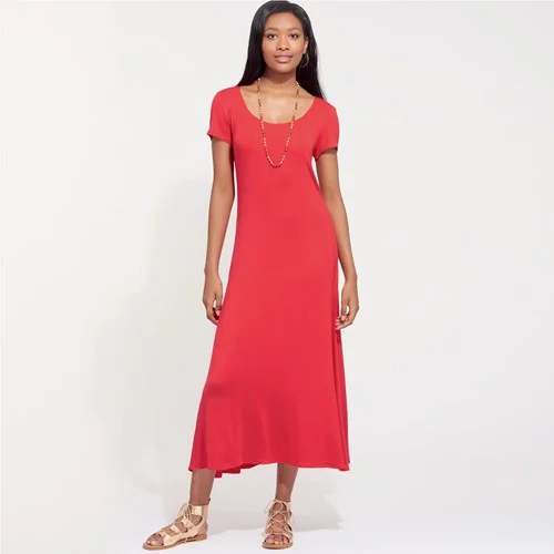 Plus Size Women's Asymmetric Hem Sweater Dresses in Modern DesignsNew Look Dresses N6597 Plus Size Women's Asymmetric Hem Sweater Dresses in Modern DesignsNew Look Dresses N6597